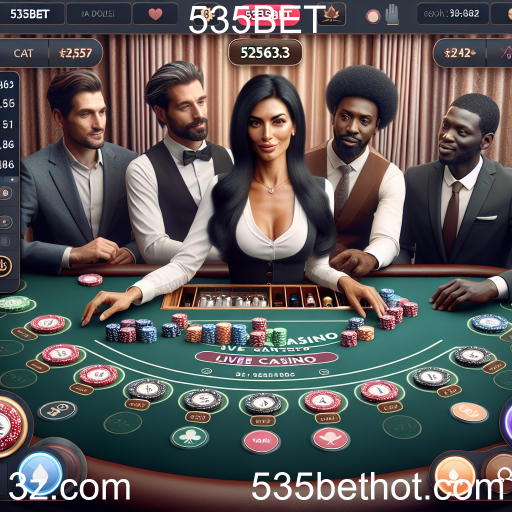 Descubra a Emoção do Casino Ao Vivo na 535BET